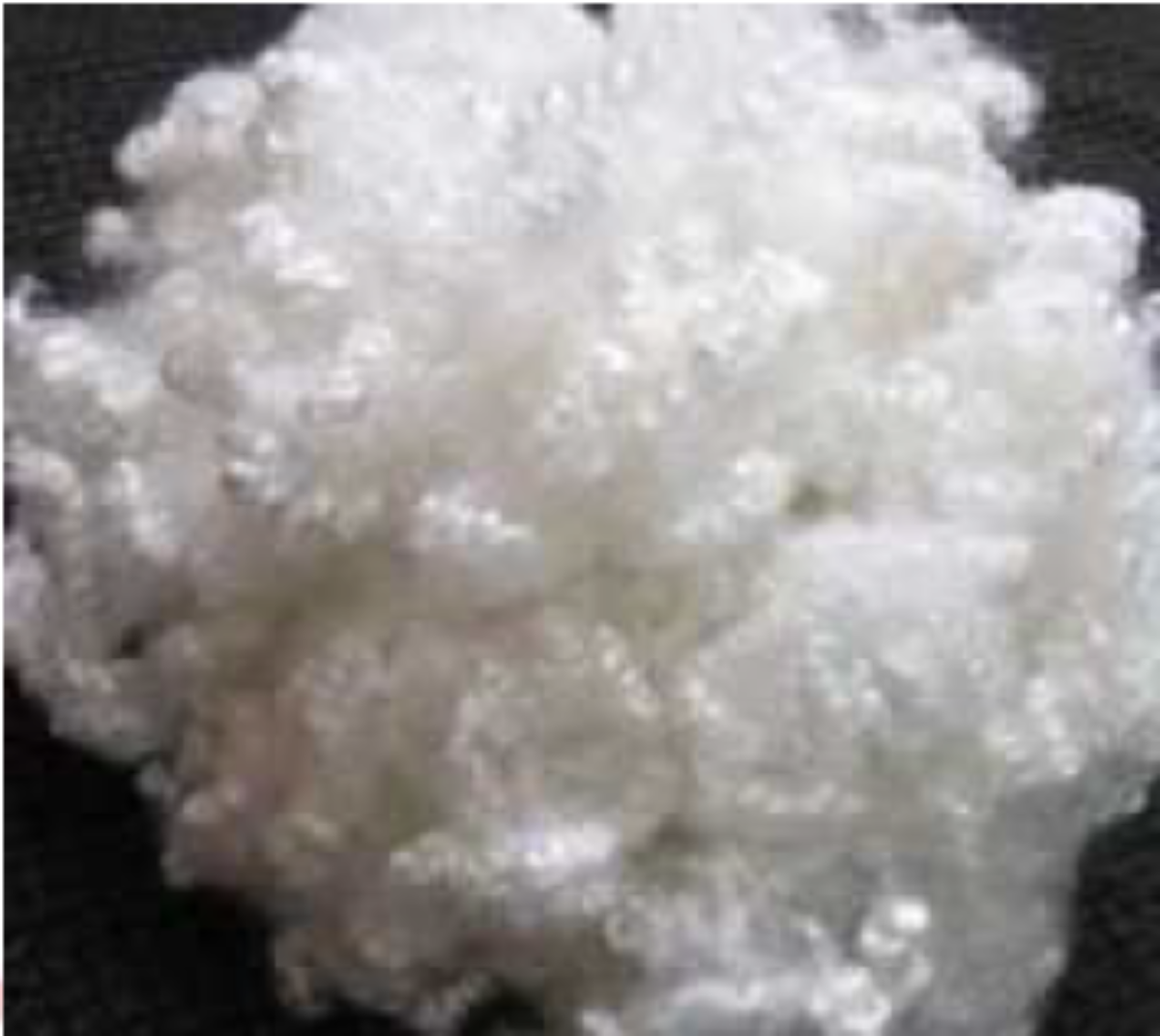 Relleno de fibra hueca siliconada (1kg) Tamaño de relleno de fibra hueca  siliconada 1kg